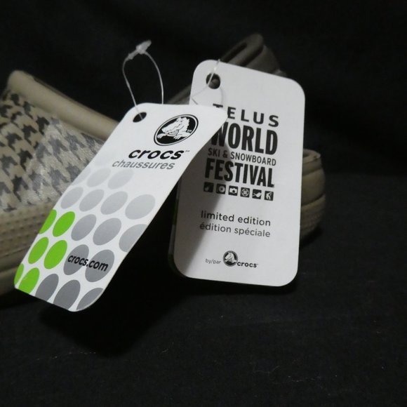 CROCS, Limited Edition Classic Clogs, Endeavor Twssf, m 6, w 8 BNWT - Picture 16 of 16